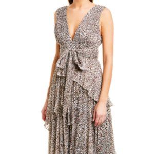 La Maison Talulah Animal Print Dress, XS